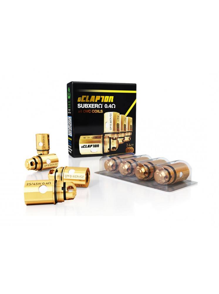 gClapton SUBXERΩ 0.4Ω x4 OVC Coils (For Kyodo Tanks)