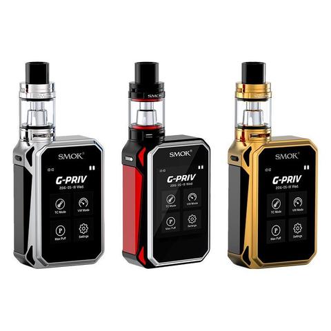 SMOK G-PRIV 220W TC Mod Starter Kit w/ TFV8 Big Baby Tank Atomizer